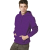 Imagen de M&O SUDADERA UNISEX FELPA SIN CIERRE CON CAPUCHA 3320