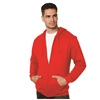 Imagen de M&O SUDADERA UNISEX FELPA CON CIERRE Y CAPUCHA 3331