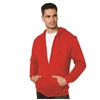 Imagen de M&O SUDADERA UNISEX FELPA CON CIERRE Y CAPUCHA 3331