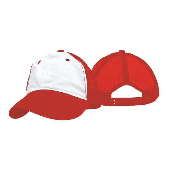 Imagen de GORRA CLUB CABO DE MALLA GABARDINA 65/35 POL/ALGODON 4017G