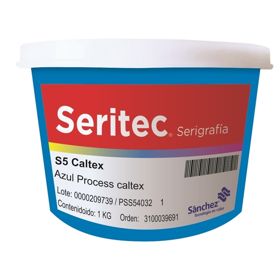 Imagen de TINTA AZUL PROCESS CALTEX 1 KG