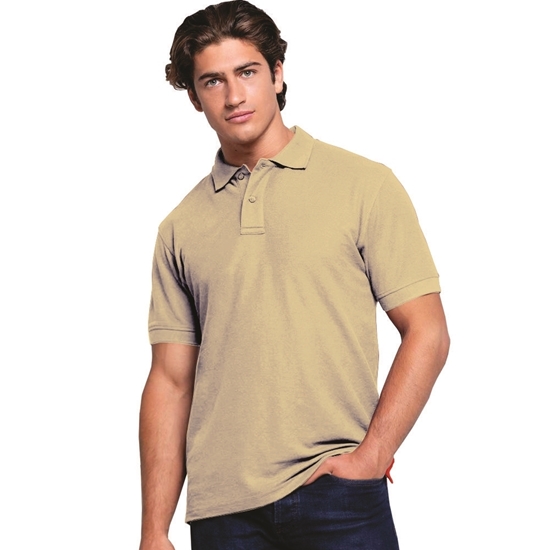 Imagen de JHK PLAYERA TIPO POLO 100% ALGODON PEINADO PORA200