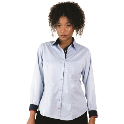 Imagen de MAGTEX CAMISA BALI 10 DAMA 55/45 POL/ALG M.LARGA D6BAL2