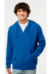Imagen de M&O SUDADERA UNISEX FELPA CON CIERRE Y CAPUCHA 3331