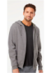 Imagen de M&O SUDADERA UNISEX FELPA CON CIERRE Y CAPUCHA 3331
