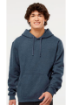 Imagen de M&O SUDADERA UNISEX FELPA SIN CIERRE CON CAPUCHA 3320