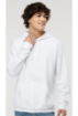 Imagen de M&O SUDADERA UNISEX FELPA SIN CIERRE CON CAPUCHA 3320