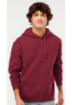 Imagen de M&O SUDADERA UNISEX FELPA SIN CIERRE CON CAPUCHA 3320