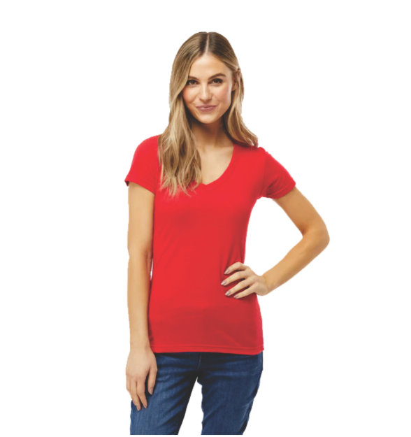 Imagen de M&O CUELLO V DAMA BLEND 65/35 POL/ALGODON 3542