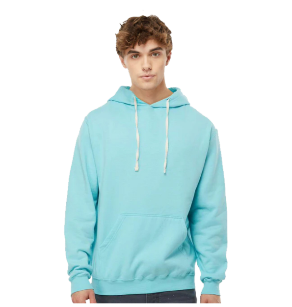 Imagen de M&O SUDADERA UNISEX FELPA SIN CIERRE CON CAPUCHA 3320