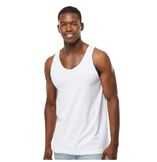 Imagen de M&O TANK TOP CABALLERO (COLOR 100% ALG, GRIS 90/10 ALG/POL) 4505