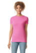 Imagen de GILDAN SOFT STYLE CUELLO REDONDO 100% ALGODON DAMA 64000L