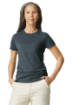Imagen de GILDAN SOFT STYLE CUELLO REDONDO 100% ALGODON DAMA 64000L