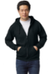 Imagen de GILDAN SUDADERA CON CAPUCHA Y CIERRE 50/50 ADULTO 18600