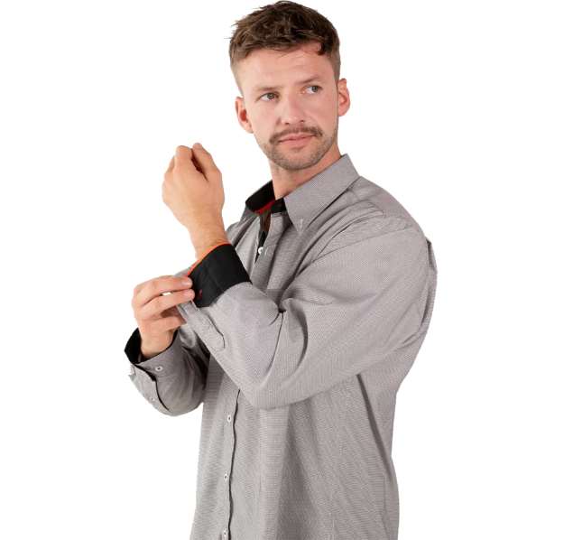 Imagen de MAGTEX CAMISA DUBAI 1 CAB 55/45 POL/ALG M.LARGA C7DUB1