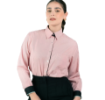 Imagen de MAGTEX CAMISA MALDIVAS MIL RAYAS DAMA 60/40 POL/ALG M.LARGA D1RAYA