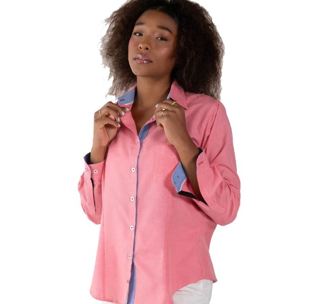 Imagen de MAGTEX CAMISA CORNELL DAMA 55/45 POL/ALG M.LARGA D9CORN
