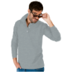 Imagen de MAXIMA DEPORTIVA POLO PIQUE 50/50 MANGA LARGA MAXPPML