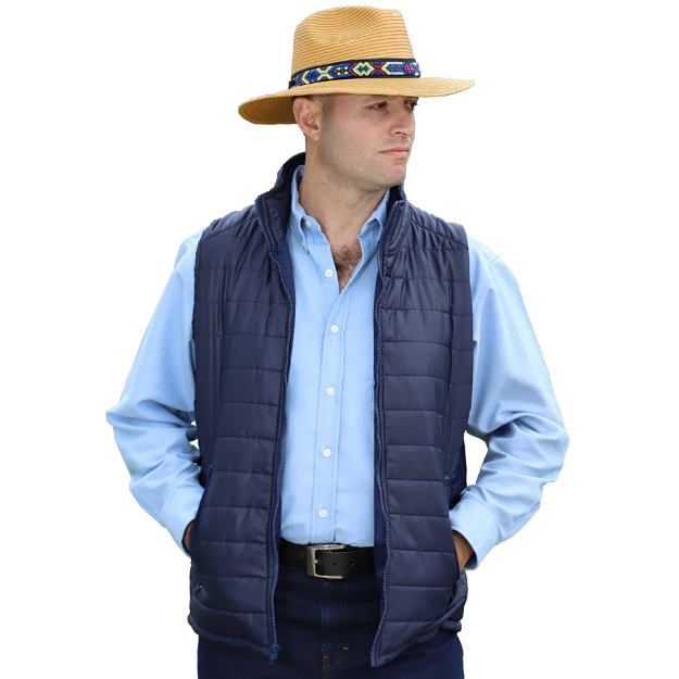 Imagen de CHALECO CAPITONADO NYLON FORRO TAFETA CABALLERO 9110C
