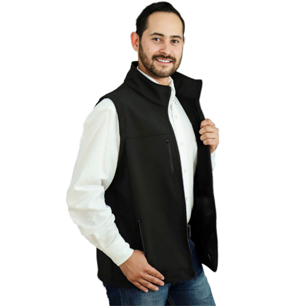 Imagen de CHALECO SHELL NEOPRENO CON CIERRES UNISEX 9115