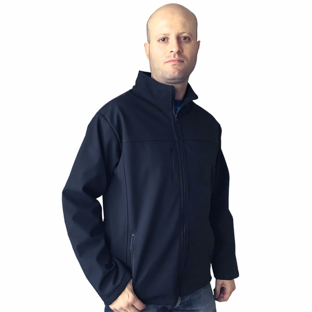 Imagen de CHAMARRA SHELL NEOPRENO CON CIERRE UNISEX 9118