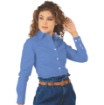 Imagen de PLAYERYTEES CAMISA MANGA LARGA GABARDINA DAMA 6000DL