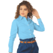 Imagen de PLAYERYTEES CAMISA MANGA LARGA GABARDINA DAMA 6000DL