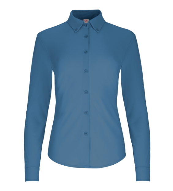 Imagen de DKPS CAMISA INFINITY DAMA M. LARGA  88/12 NYLON/SPANDEX C000410